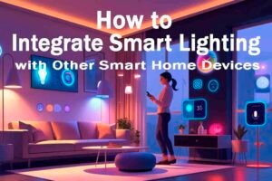 Read more about the article How to Integrate Smart Lighting with Other Smart Home Devices