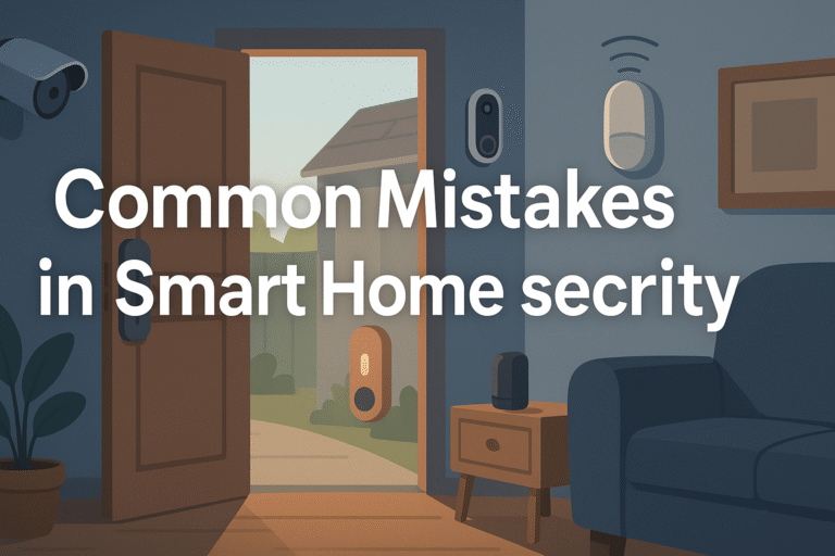 Mistakes in Smart Home