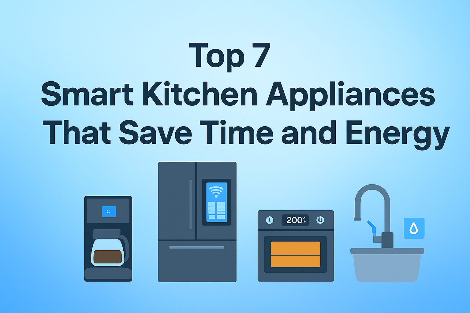 Read more about the article Top 7 Smart Kitchen Appliances That Save Time and Energy