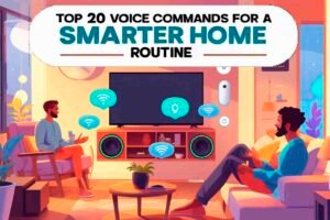 Read more about the article Top 20 Voice Commands for a Smarter Home Routine
